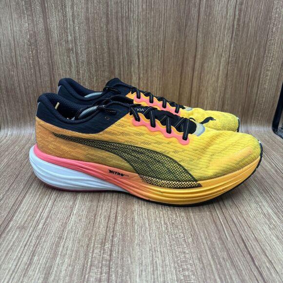Puma Deviate Nitro 2 Running Shoes 376807-03 Men’s Size 13 Sunset Glow - Picture 1 of 8